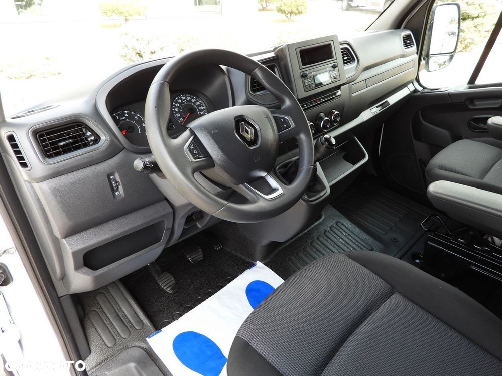 Renault MASTER PLANDEKA 10 PALET WEBASTO TEMPOMAT LEDY PNEUMATYKA KLIMATYZACJA  165KM - 3