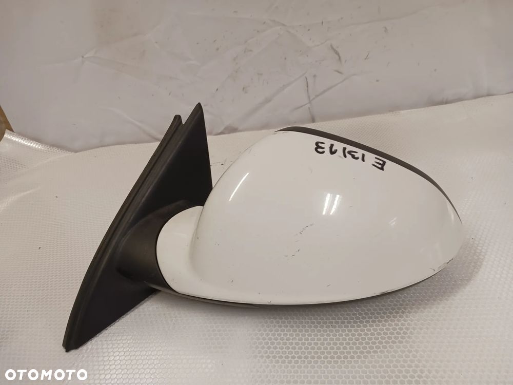 - LUSTERKO ELEKTRYCZNE LEWE OPEL INSIGNIA A 5PIN Z40R BIAŁY OLIMPIC WHITE - 1