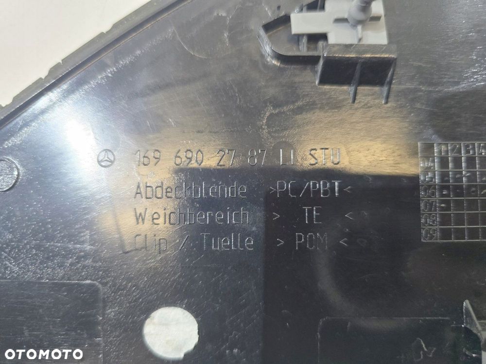 osłona błotnika lewego mercedes w245 07r a1696902787 - 4