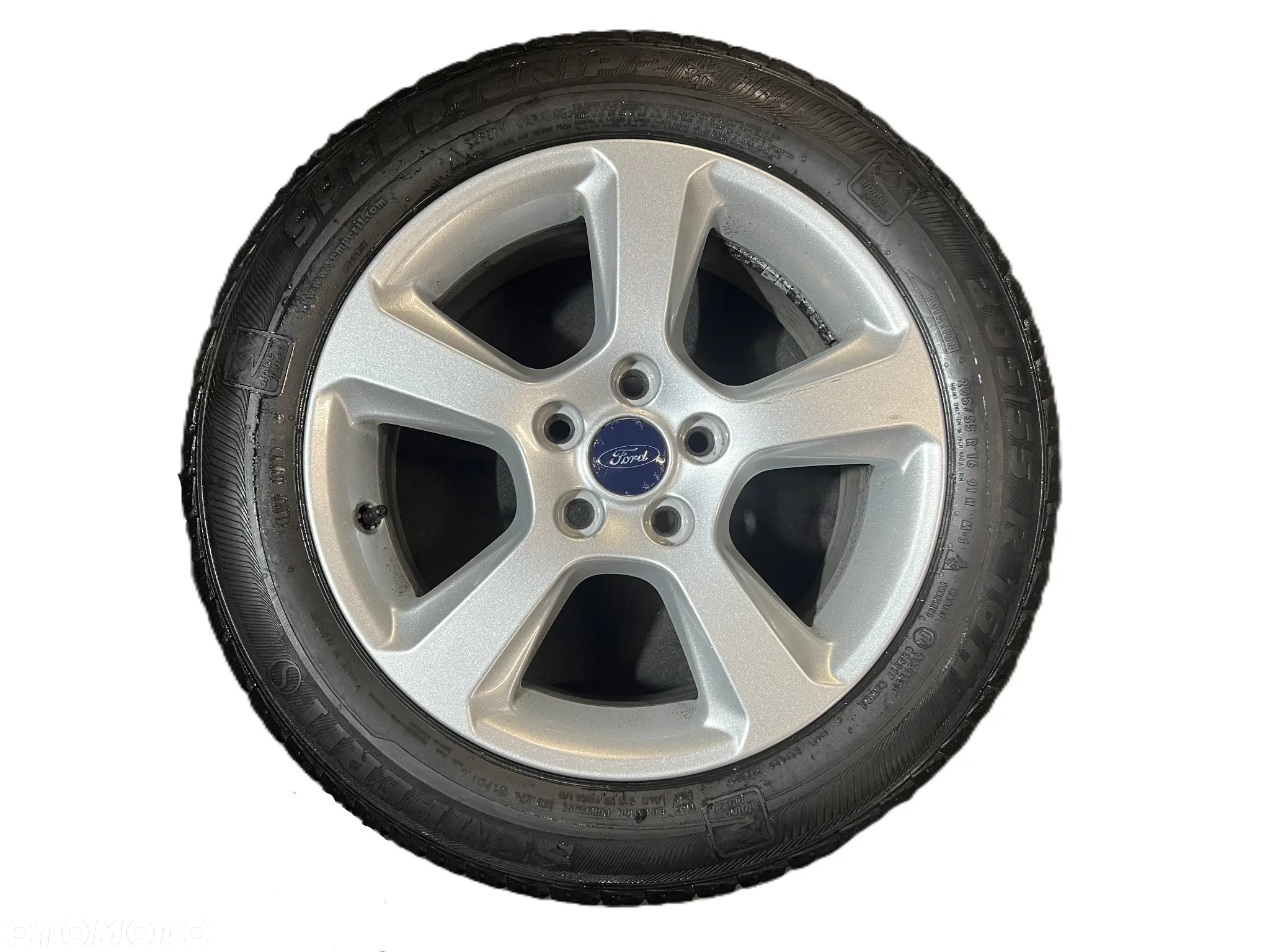 Alufelgi Ford 7Jx16" ET50 5x108 + opony 205/55/16 ZIMA 2016 C-Max DM5C-1007-A1A - 2