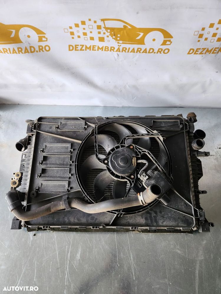 Grup Radiatoare Radiator Apa Clima Intercooler Termocupla Electroventilator Ford Mondeo Mk4 1.8 Tdc - 6