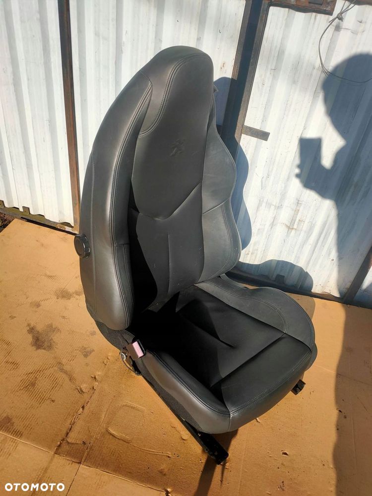fotel kierowcy lewy skóra peugeot rcz - 6
