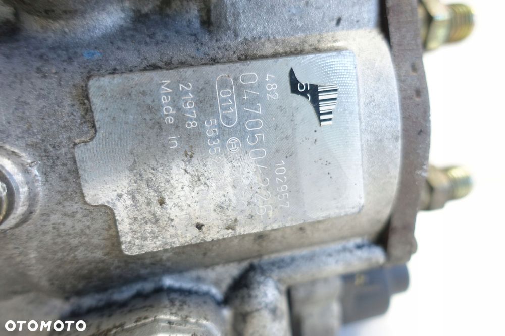 Saab 9-5 2.2 TID POMPA WTRYSKOWA PALIWA 0470504226 - 4