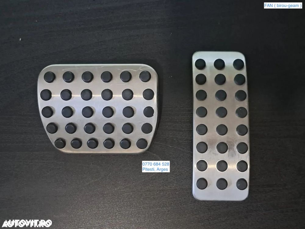 Set capace pedala frana acceleratie model AMG Originale Mercedes B-class W246, A-class W176, CLA C117 - 1