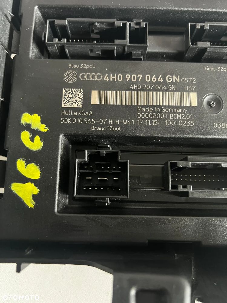 A6 C7 LIFT MODUŁ STEROWNIK KOMFORTU 4H0907064GN - 5