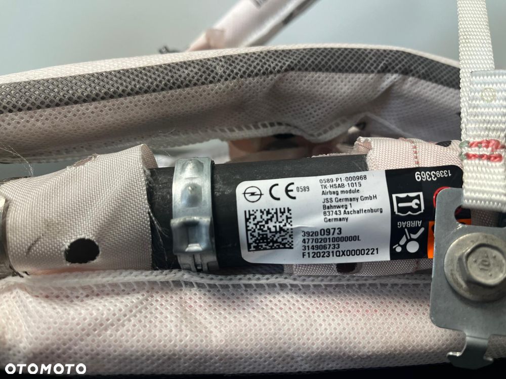 OPEL INSIGNIA B KOMBI  KURTYNA AIRBAG LEWA 39200973 - 2