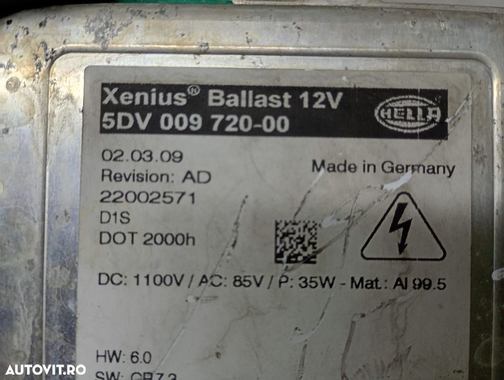 Modul far droser 5dv00972000 Opel Insignia A [2008 - 2014] 2.0 cdti A - 4