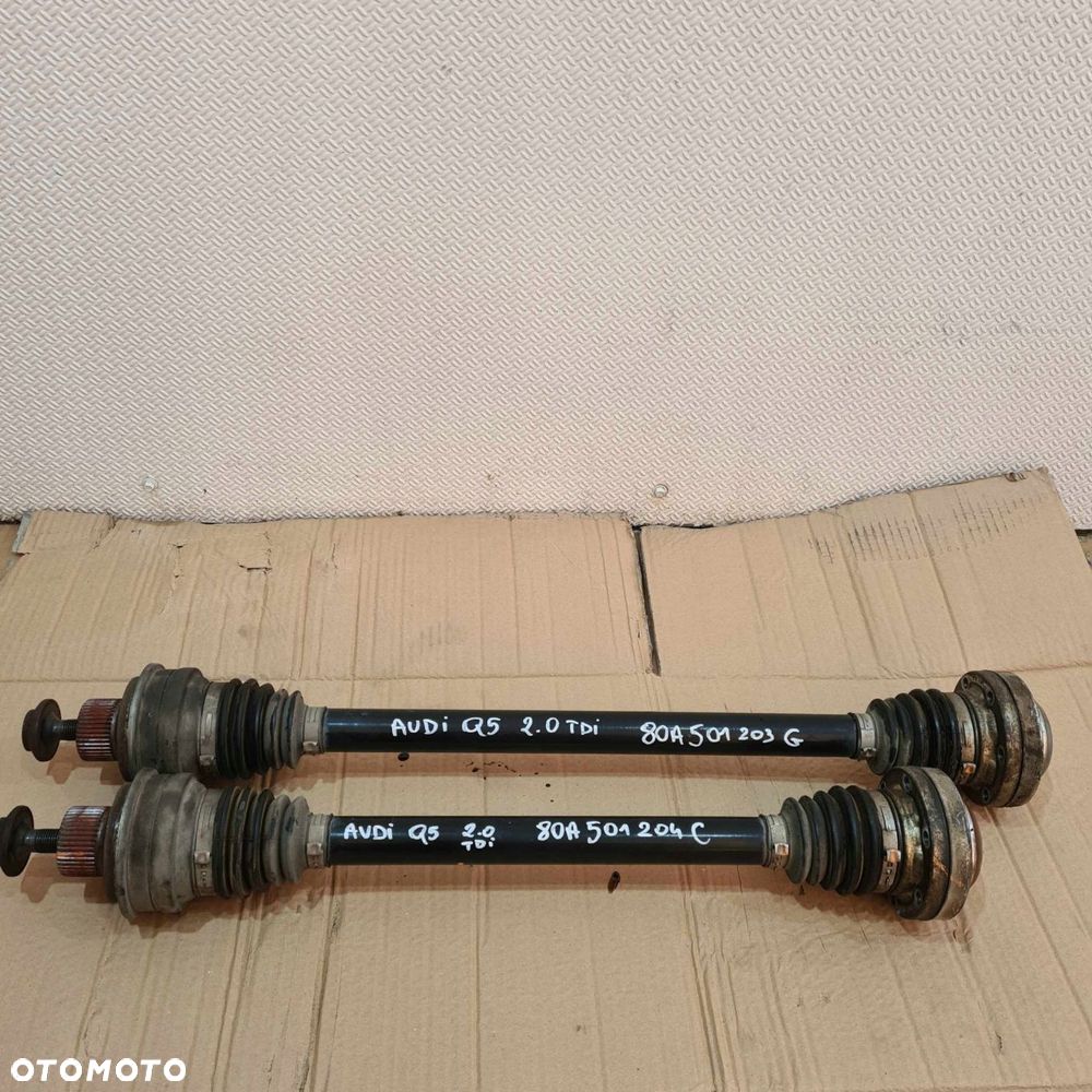 audi q5 ii 80a półoś lewa prawa tył tylna - 1