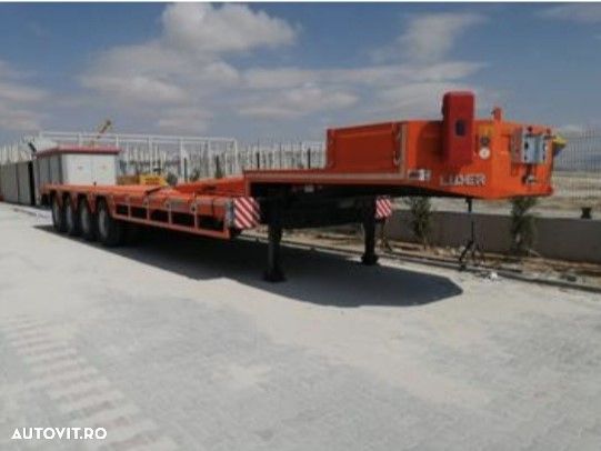 Lider TRAILER/LOW LOADER 4 AXE/4 AXELS, NOU/NEW TOP !!! - 2
