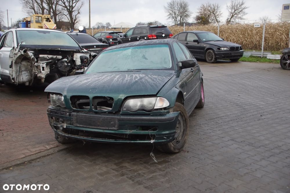 Auto na części - BMW E46 1.9 118 KM M43B19 7505600 386 1998R Silnik Skrzynia Drzwi Błotnik Klapa Zderzak Lampa Lusterko Szyba Deska Kokpit Sterownik Moduł Czujnik Licznik Kierownica Panel - 8