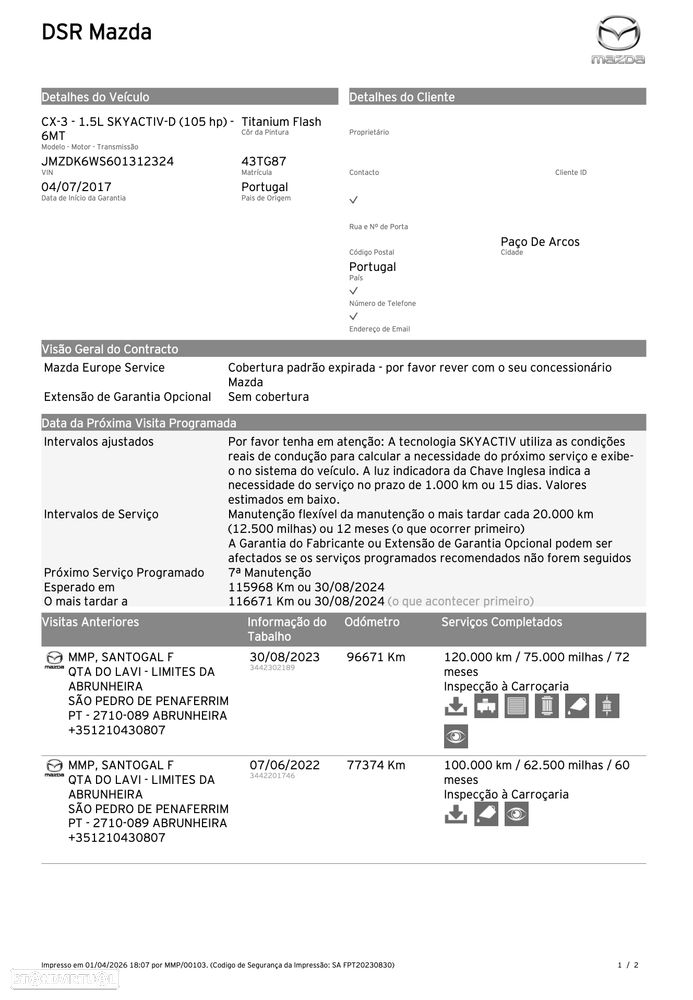 Mazda CX-3 1.5 Sky.Excellence HT - 2