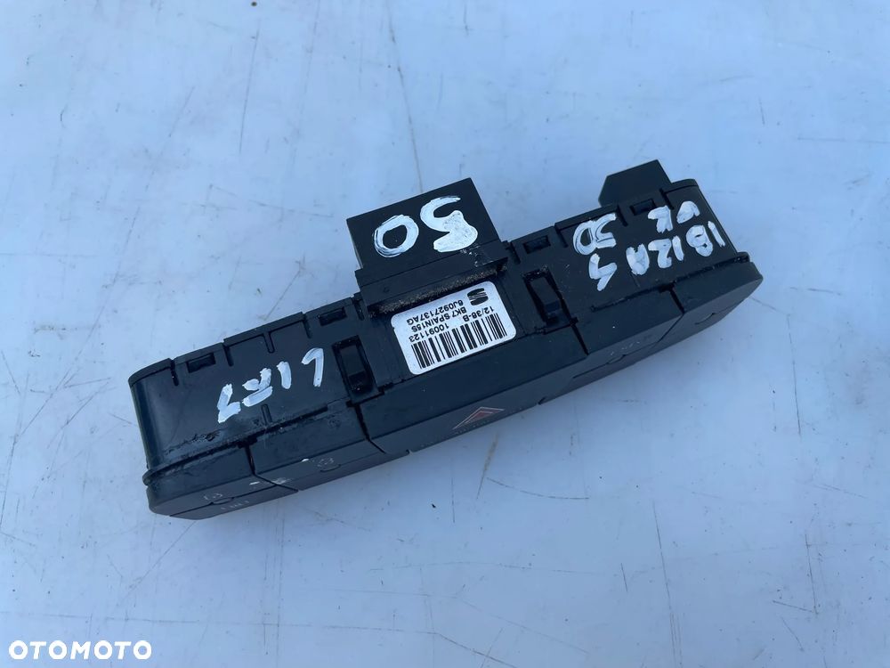 Panel przełączników ESP Awaryjnych Seat Ibiza IV 6J0927137AG - 3