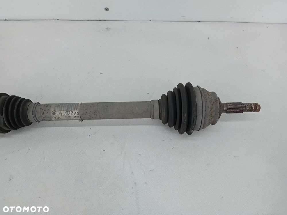 PÓŁOŚ PRAWA PRZÓD CITROEN C-ELYSSE 9671573280 1.6 HDI - 5