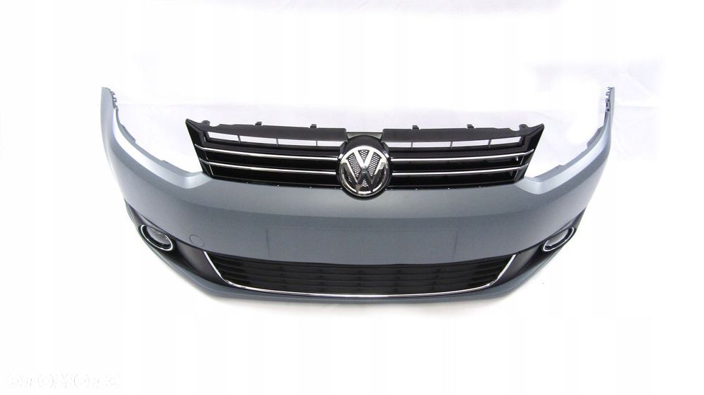 Zderzak przedni VW Touran 10 - 15 Atrapy / Kratki / halogeny Kompletny ! - 4