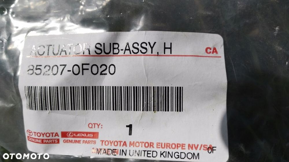 TOYOTA COROLLA VERSO 04-09 SPRYSKIWACZ LAMPY PRAWY - 4