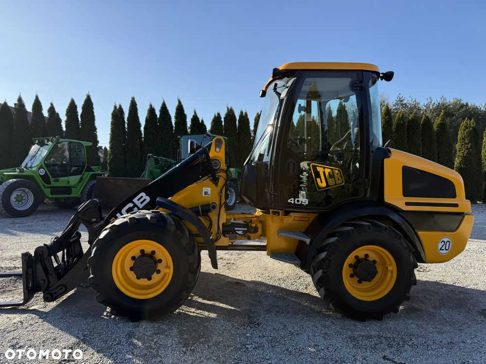 JCB 409 / ORYGINAŁ / SILNA / ŁADNIE UTRZYMANA  / BEZ DPF I ADBLUE / ZADBANA / SPROWADZONA Z NIEMIEC / 407 408 406 60 70 M 506 509 - 2
