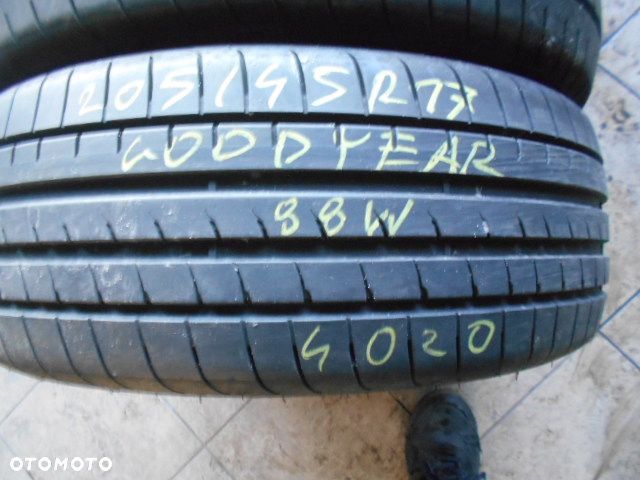 Opony 205/45r17 goodyear eagle f1 asymmetric 3 6,4mm  lato komplet - 4