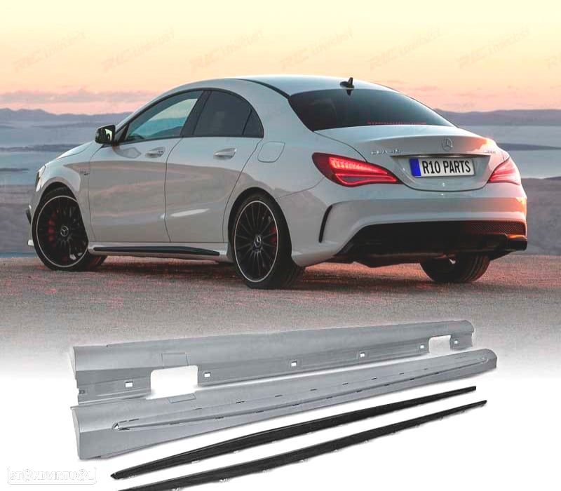 EMBALADEIRAS MERCEDES W117 W176 A45 LOOK AMG - 1