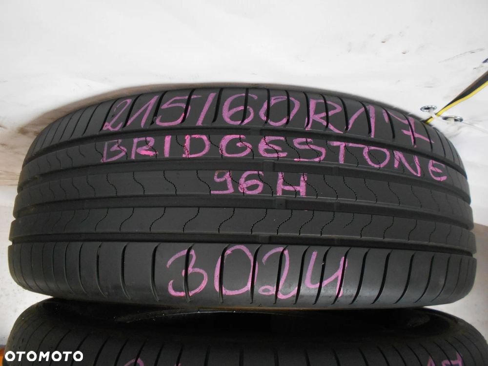 OPONY 215/60R17 BRIDGESTONE TURANZA 6 DOT 3024 7MM - 2