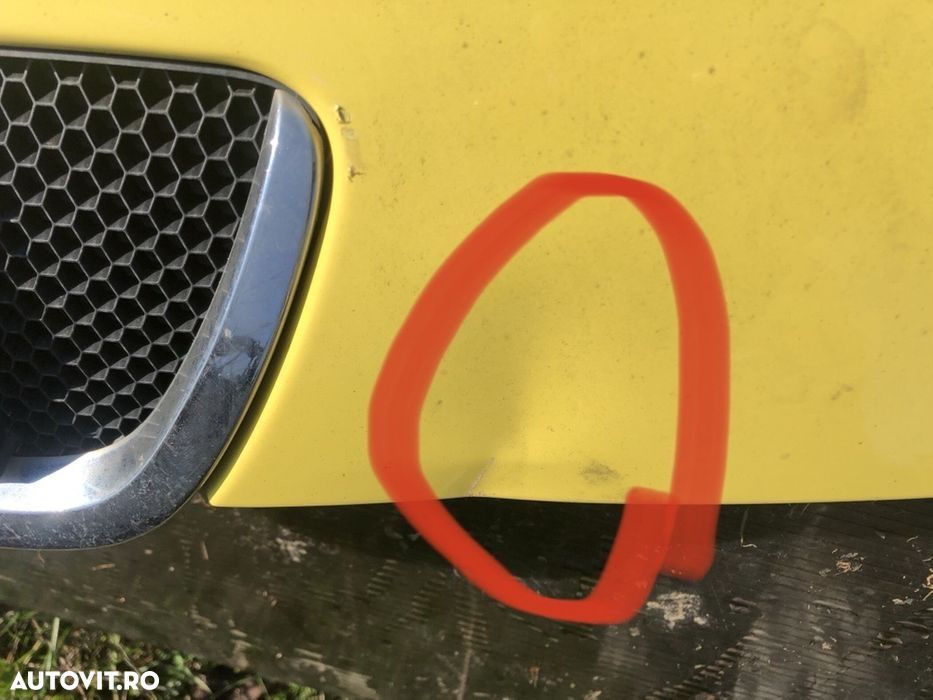 Capota fata peugeot 107 2008 emblema capitonaj masca galbenă - 6