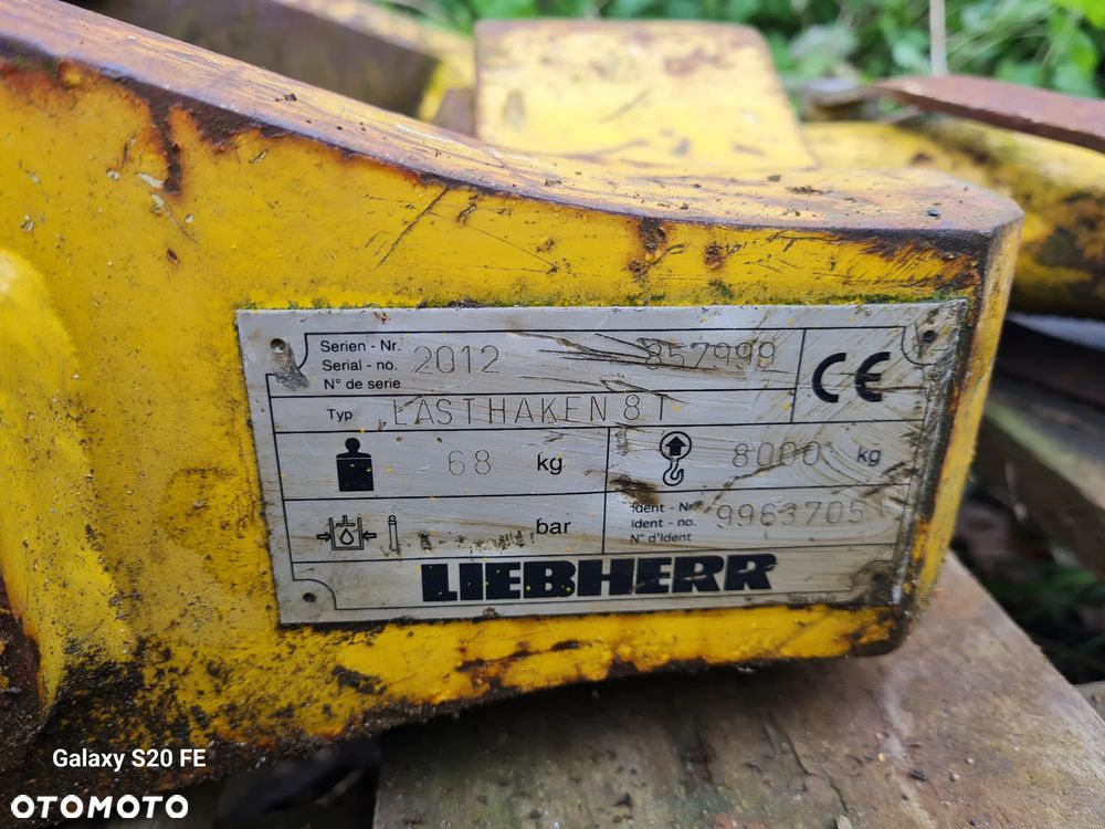 Liebherr ZW hak - 4