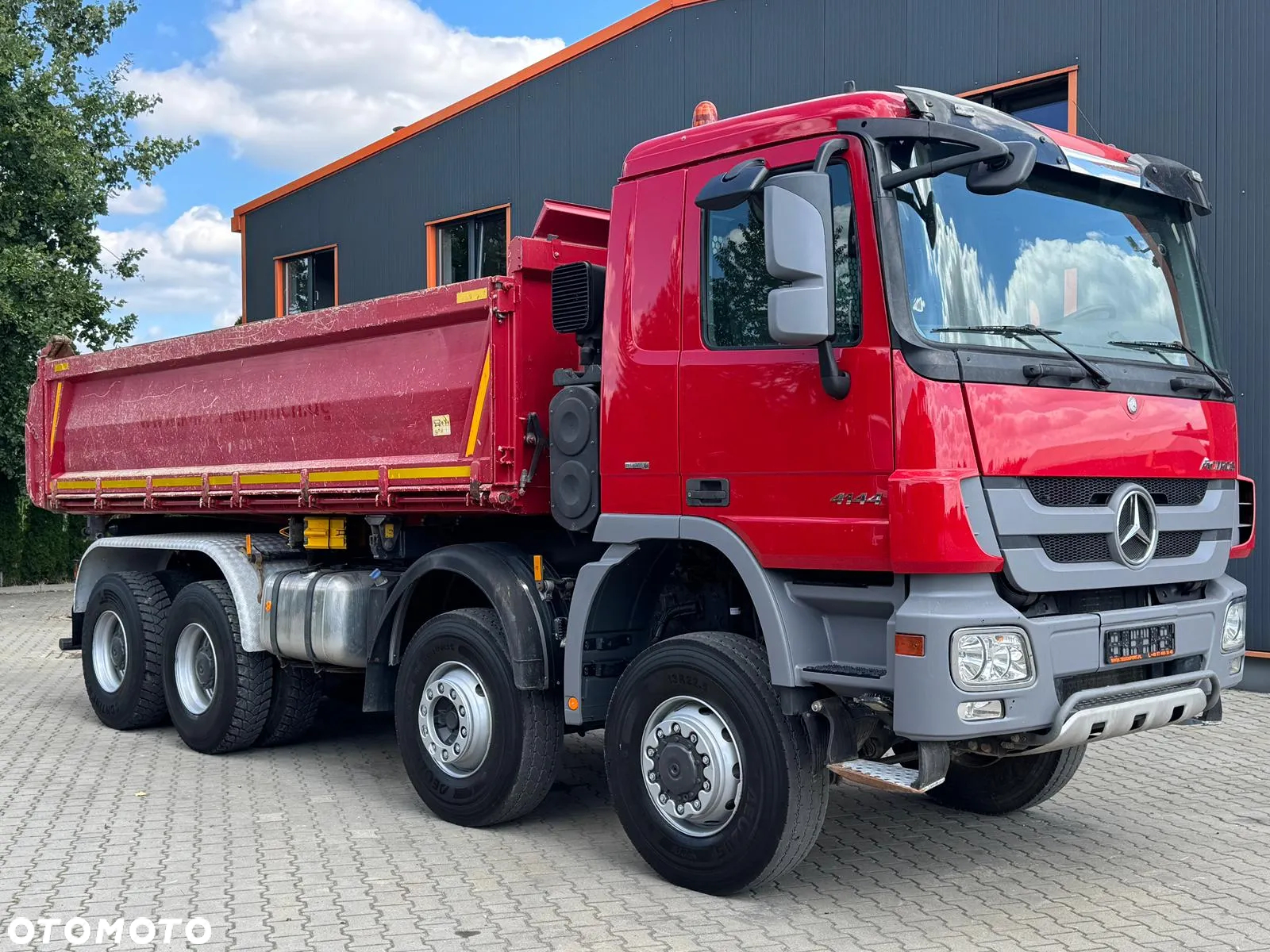 Mercedes-Benz ACTROS 4144 8x6 EURO5 WYWROTKA TRÓJSTRONNA Z BORDMATIKIEM - 3
