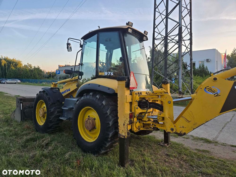 Komatsu WB 97 S Joystick - 3