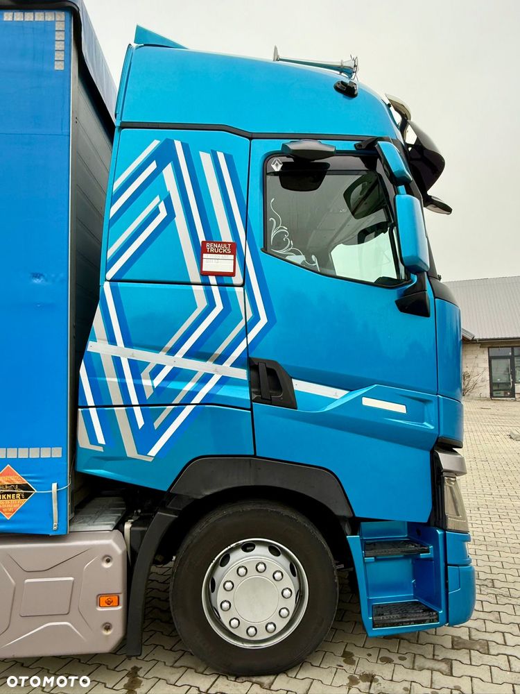 Renault T480 / FIRANKA / 6x2 / 24 PALETY / 9.6 M DŁUGOŚCI / 450 TYŚ KM / 3 OŚ PODNOSZONA / HIGH / 2021 ROK - 6