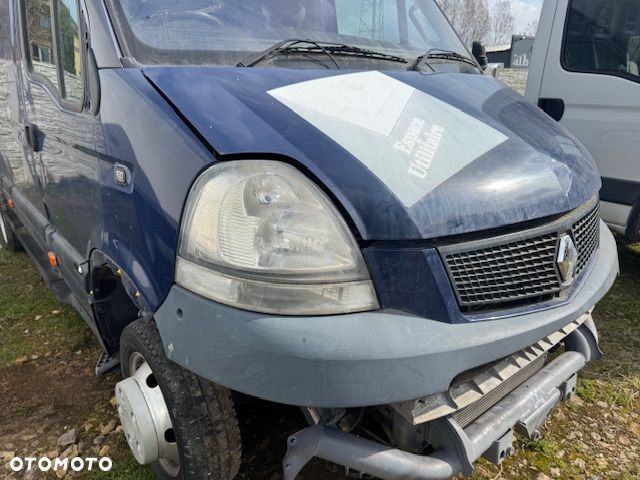 Kompletny przód Renault Mascott Master Movano 04-11r maska lampy pas belka - 2