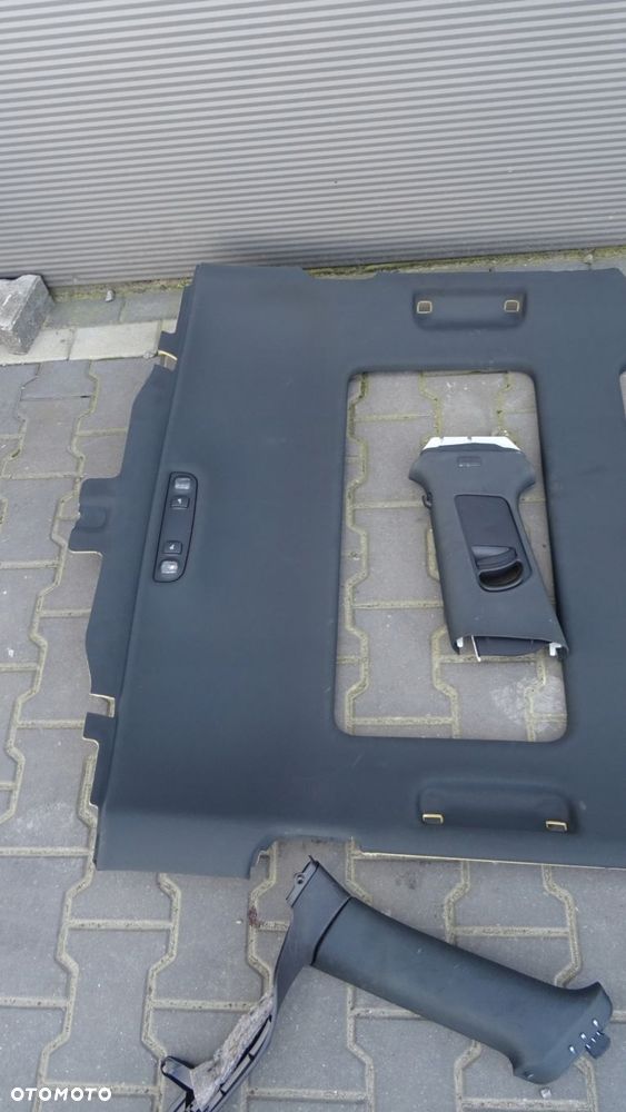 kpl czarna podsufitka audi a3 8p lift 5d sb s-line - 3