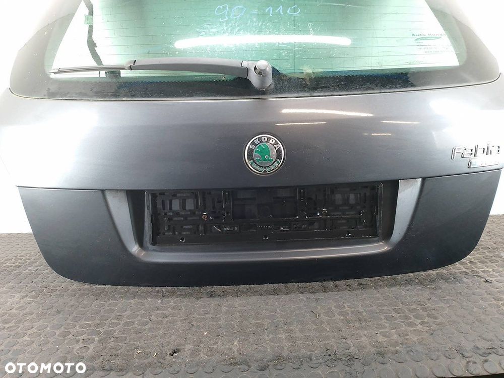 KLAPA BAGAŻNIKA SKODA FABIA II LF8J KOMBI 2007-2010 - 4