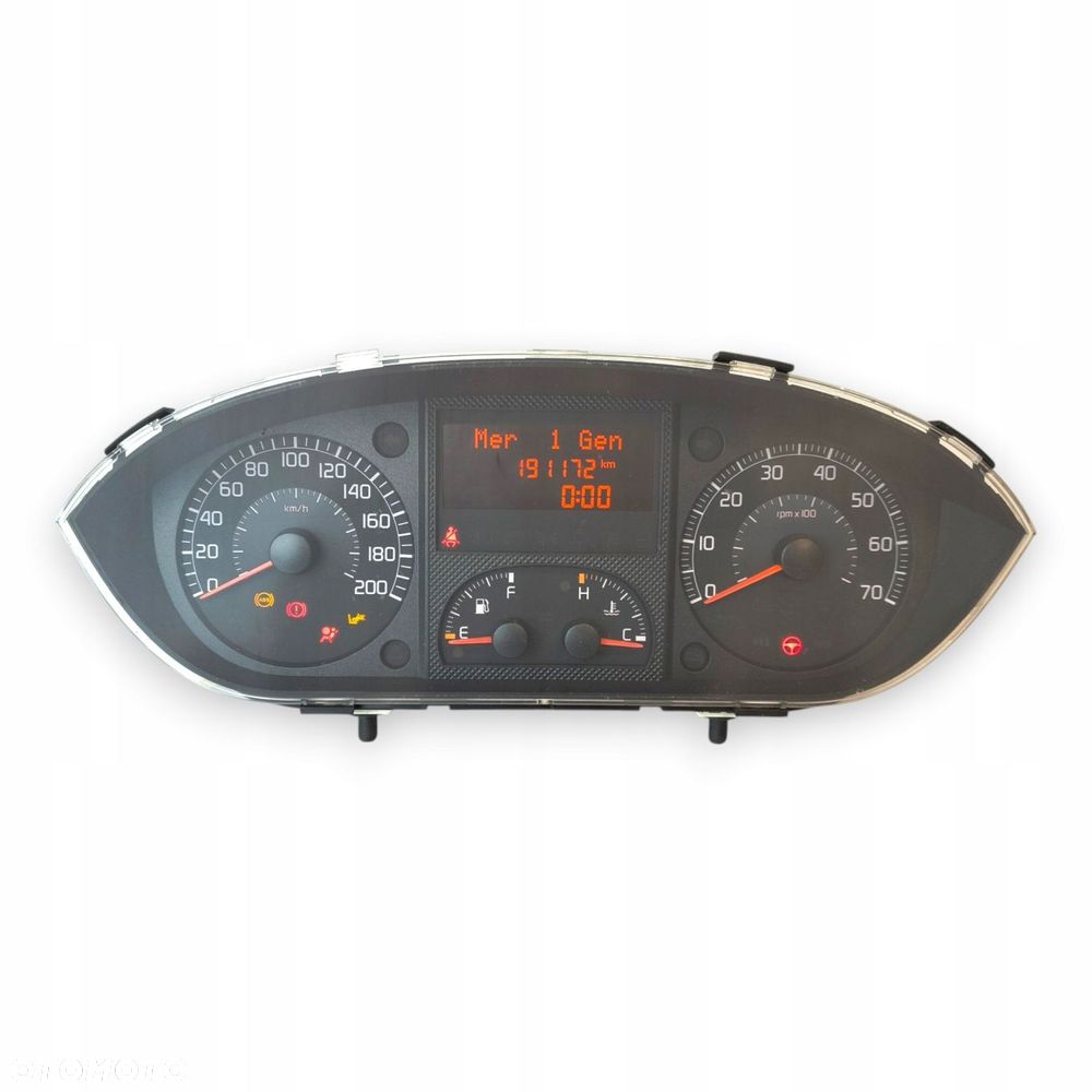 LICZNIK ZEGARY 735364160 Fiat Idea 1.2 1.4 16V 1.3 1.9 M-JET 191 172km - 3