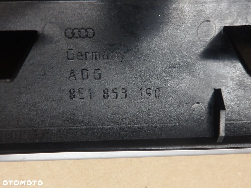 AUDI A4 B7 SEDAN 04-08 2.0TDI LISTWA OZDOBNA KOKPITU 8E1853190 - 3