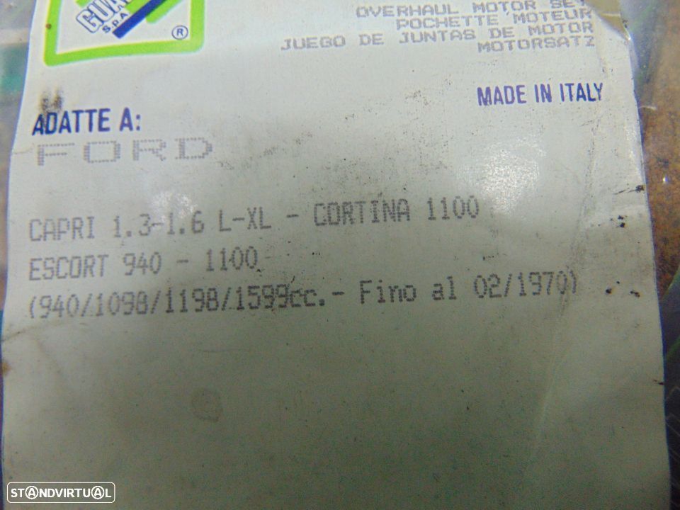 Ford capri/cortina jogo de juntas - 6