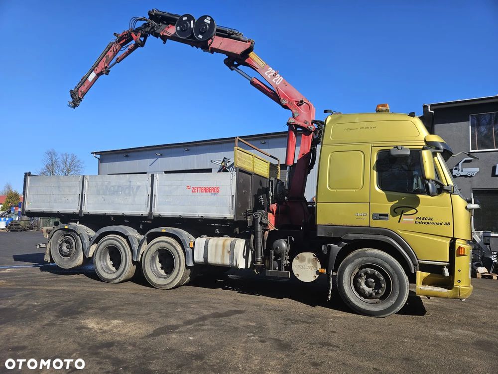Volvo VOLVO FM 8x4 wywrot HMF 2220 + FLY JIB - 1