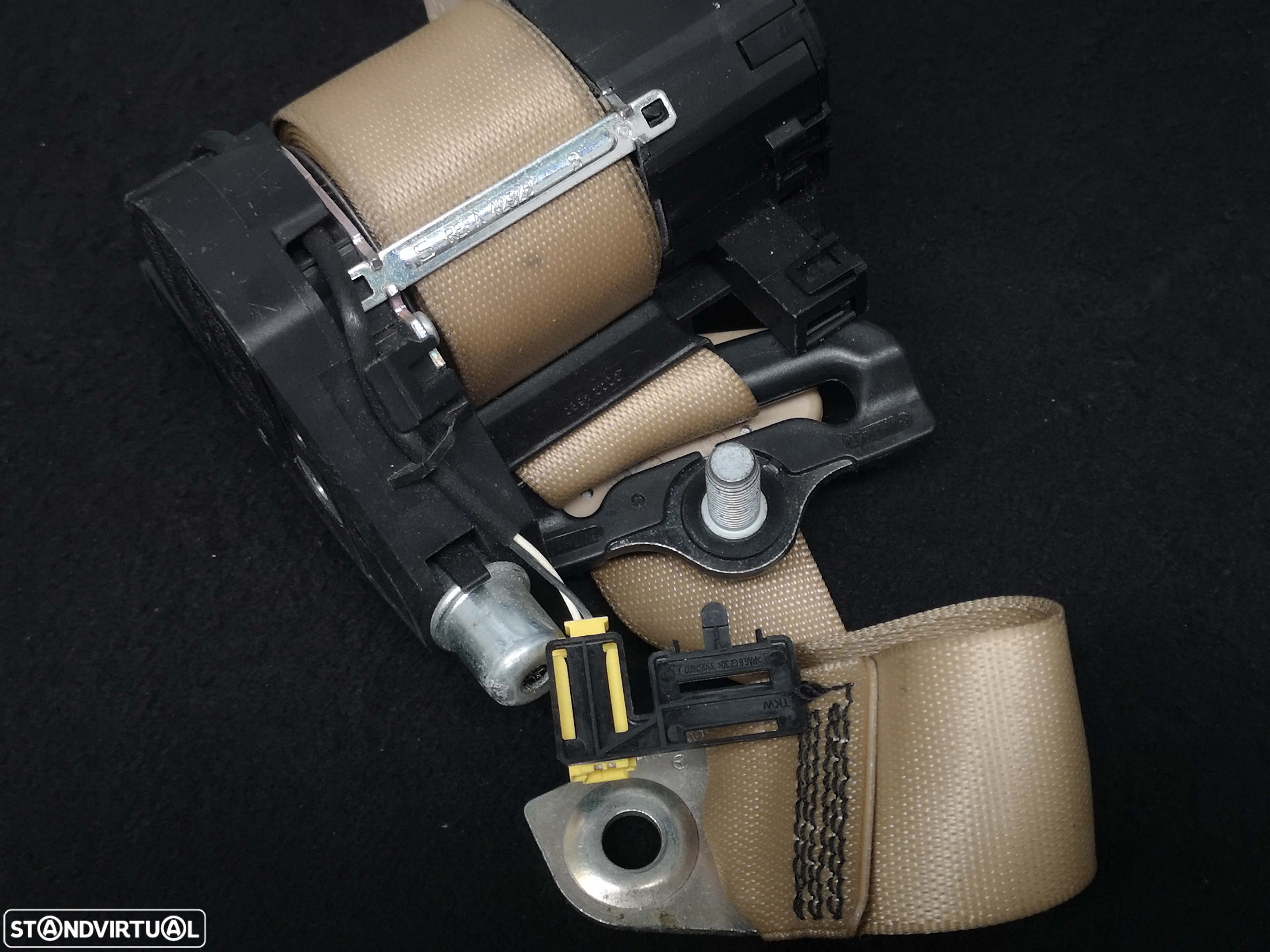 Cinto de Segurança traseira esquerda Mercedes w221 class S 2006+ - 4