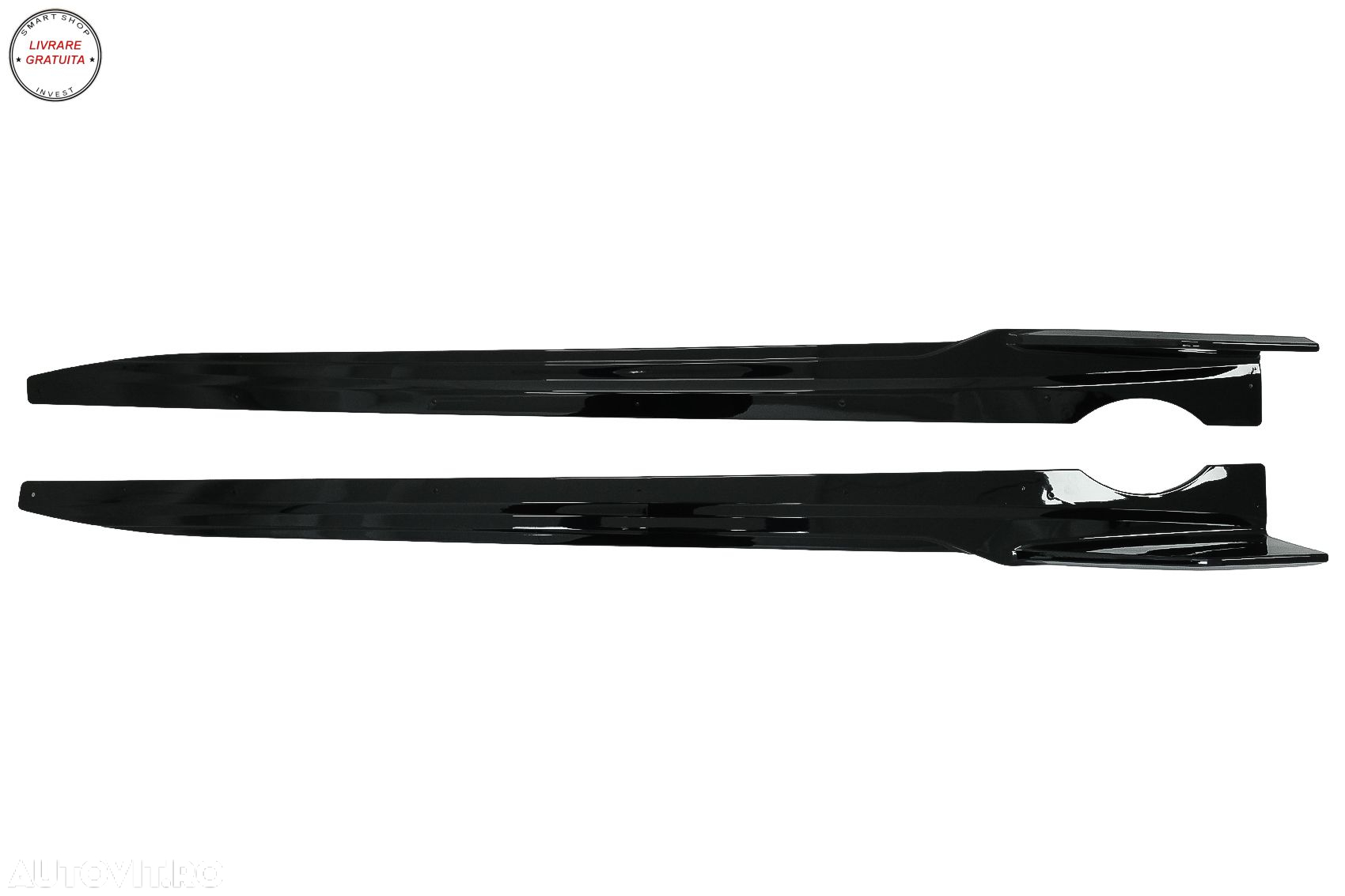 Pachet Exterior Aero BMW X5 G05 (2018-2022) M-Tech Black Knight Design Negru Lucio- livrare gratuita - 2