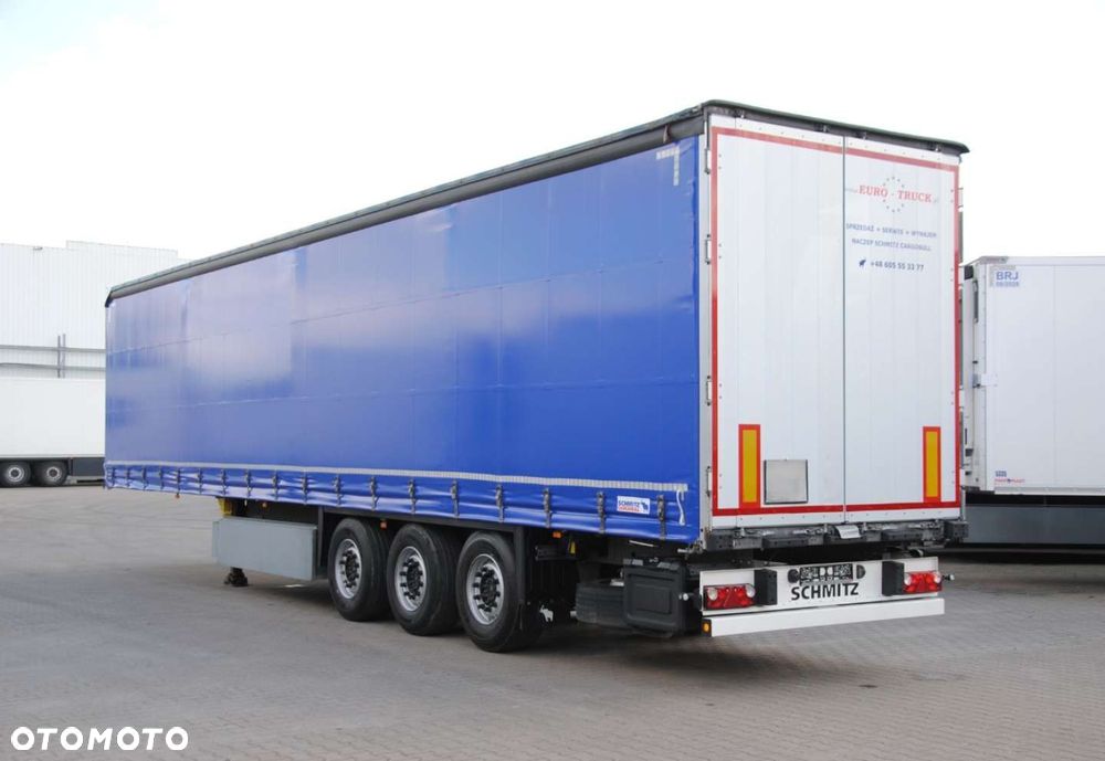 Schmitz Cargobull SCS kurtyna, podnoszona oś - 7