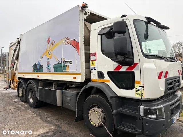 Renault D26 WIDE śmieciarka FAUN Euro 6 - 5