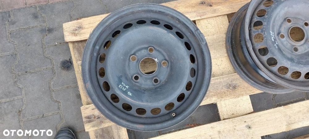 FELGA STALOWA 2 SZT 5x112 6Jx15 VOLKSWAGEN AUDI SKODA SEAT 8D0601027 - 3