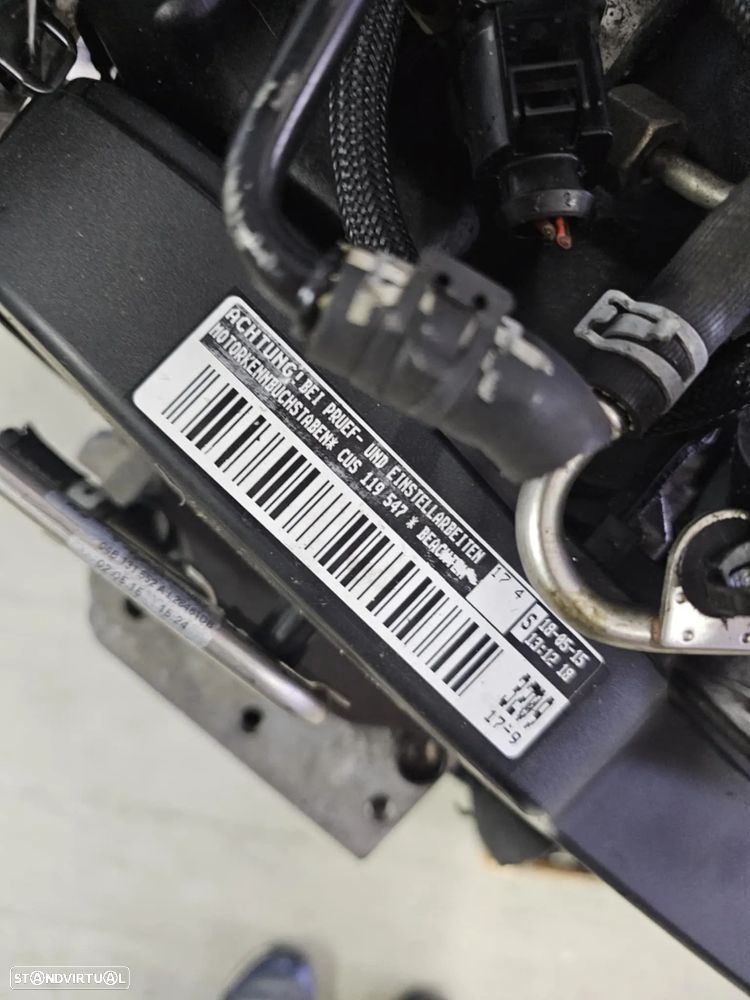 Motor Volkswagen Polo 1.4 TDI 2014, ref CUS - 5