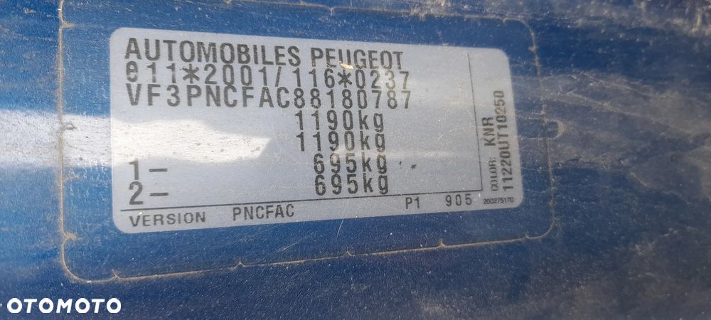 PEUGEOT 107 maska - 5