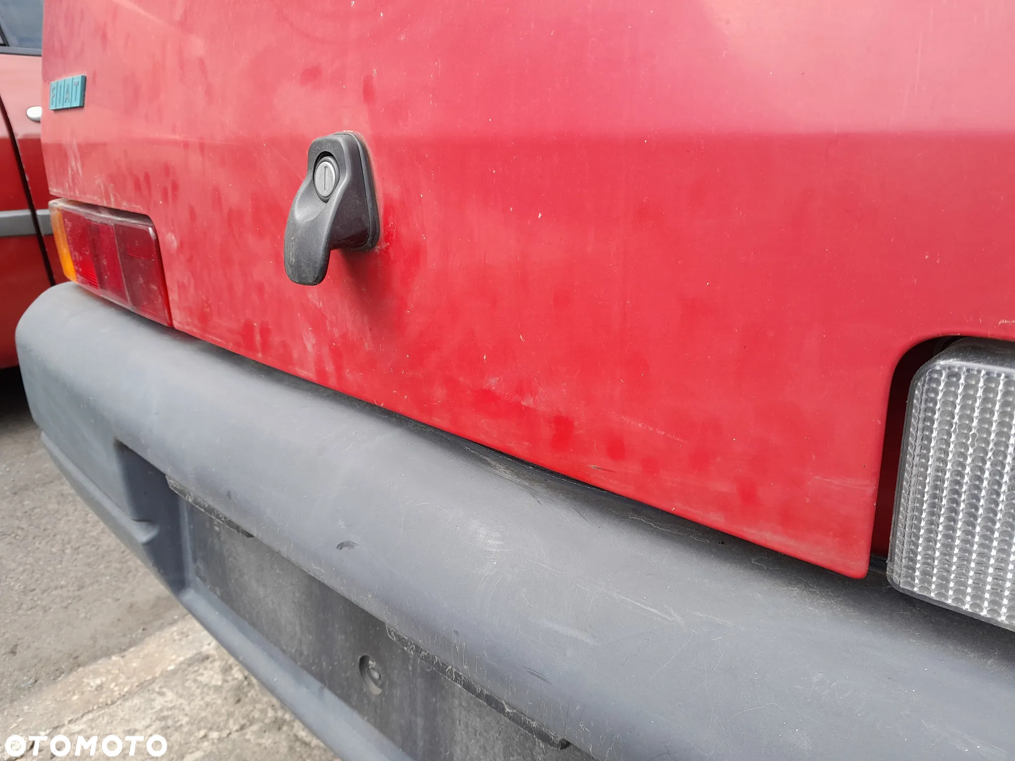 Klapa tylna pokrywa bagażnika FIAT Cinquecento 91-98r. - 5