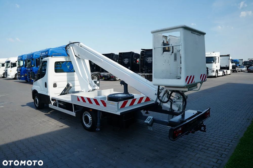 Iveco DAILY 35-140 / ZWYŻKA / PODNOŚNIK KOSZOWY MULTITEL  160 ALU   / 4 PODPORY / MANUAL / 2017 R - 11