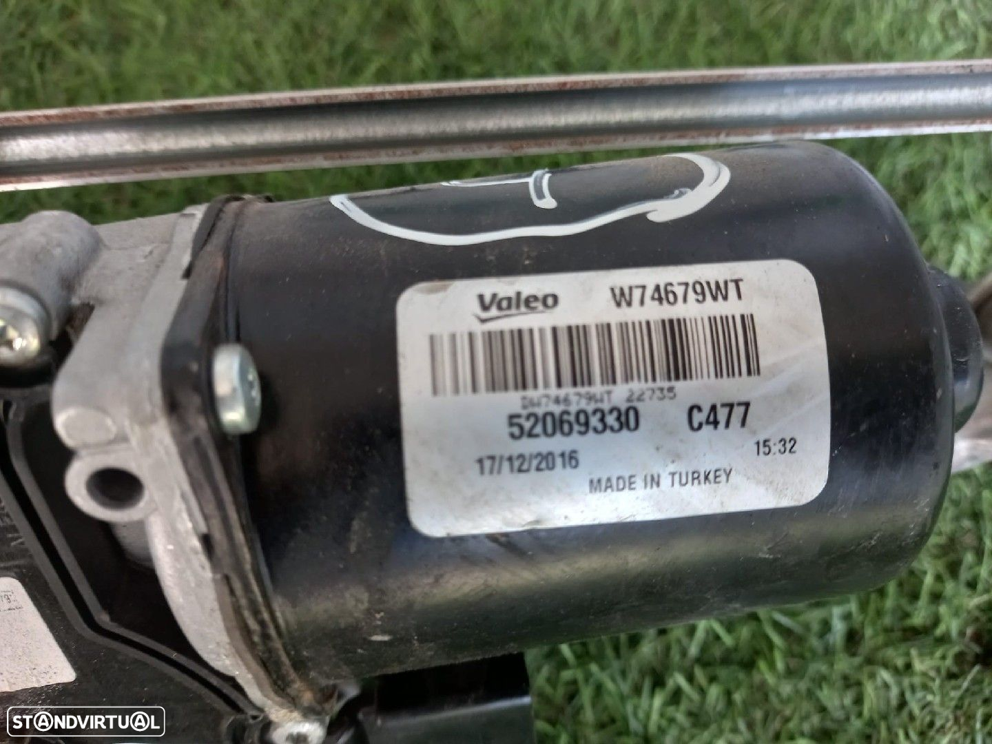 Motor Limpa Pára Brisas Fiat Tipo Três Volumes (356_) - 4