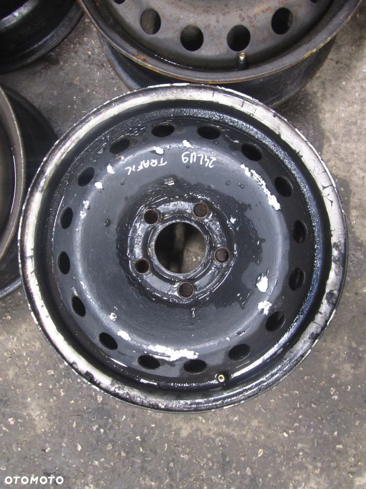 felgi stalowe renault trafic-vivaro - 3