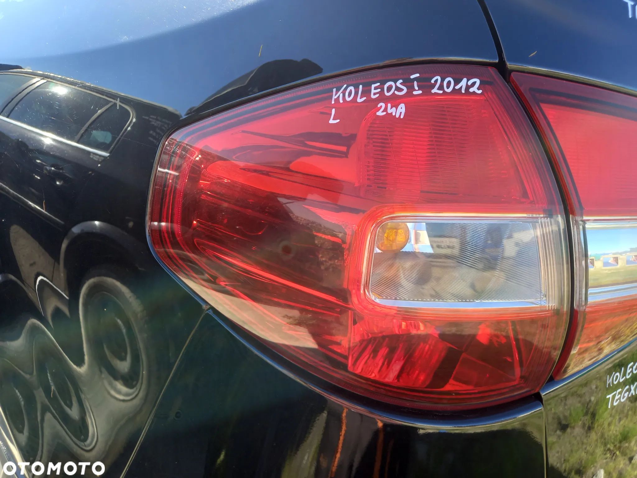 RENAULT KOLEOS I LIFT LAMPA LEWY TYŁ LEWA TYLNA BŁOTNIK Z BŁOTNIKA - 1