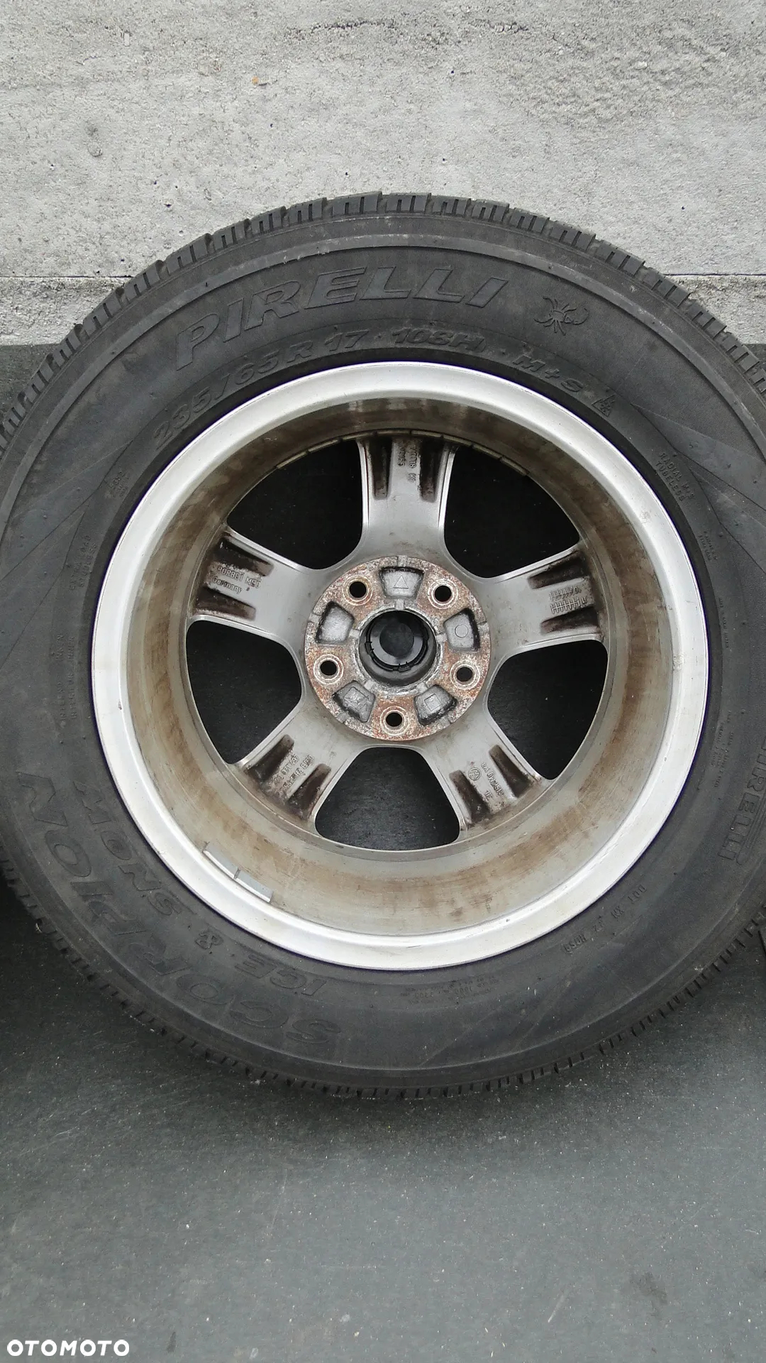 VW TOUAREG FELGA FELGI ALUMINIOWE OPONY 7,5x17 ET50 - 15