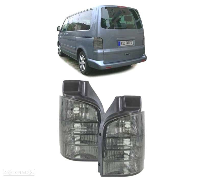 FAROLINS TRASEIROS VOLKSWAGEN VW T5 1P 03-09 ESCURECIDOS - 1