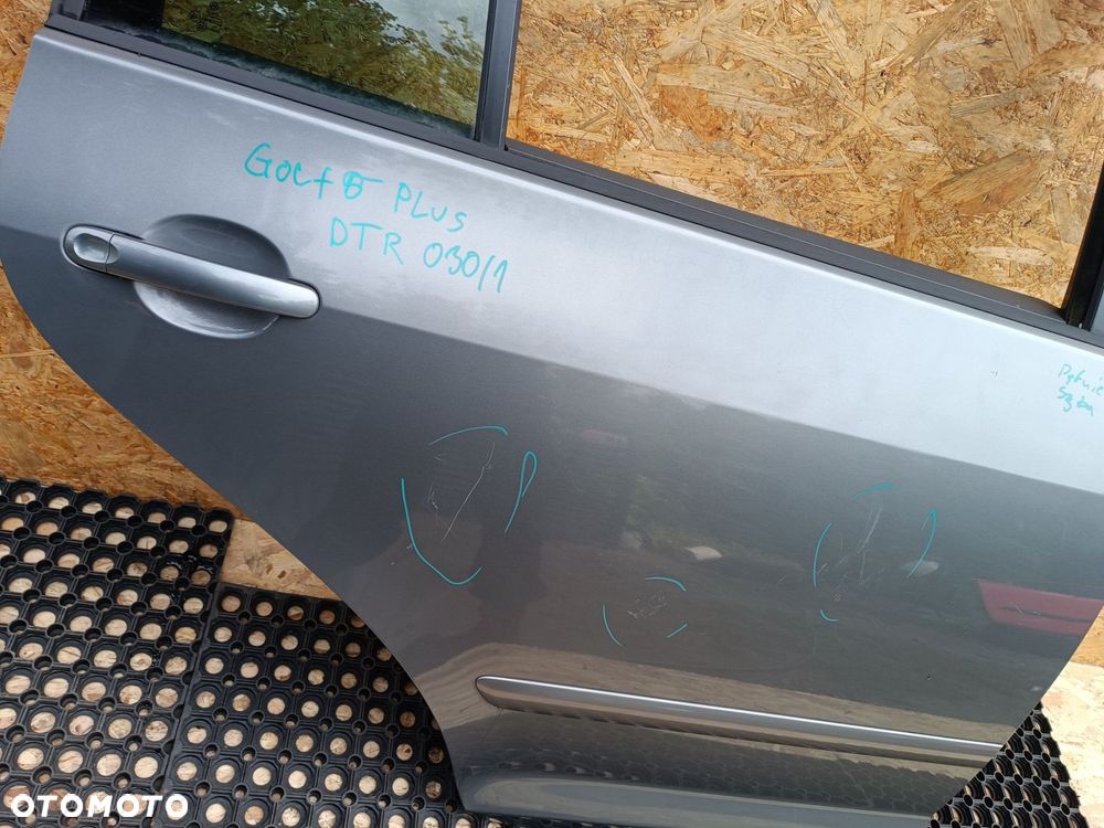 VW GOLF 5 V PLUS DRZWI TYŁ TYLNIE  PRAWE PRAWY - 9